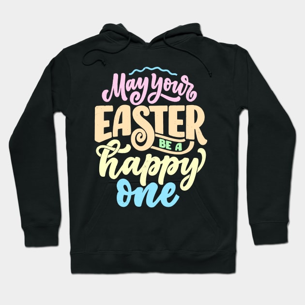 Easter blessings and wishes - may your easter be a happy one quote Hoodie by RedCrunch